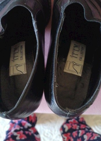 Kadın Siyah Dolgu Topuk Ofis Ayakkabı - Görsel 2