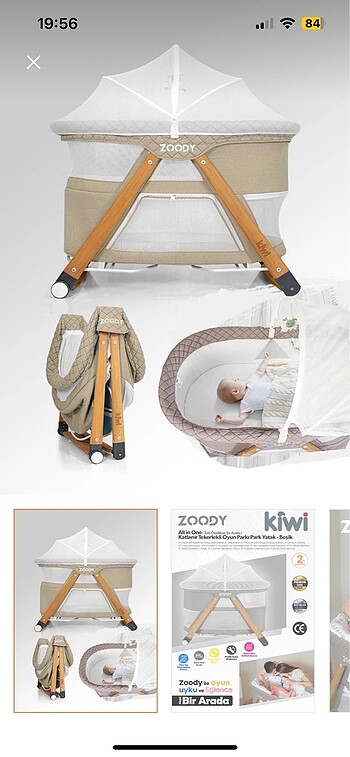 Kiwi Park yatak beşik