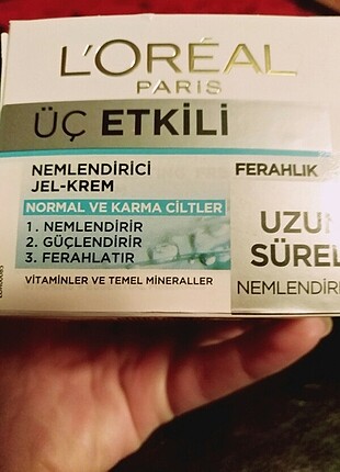 LOreal Nemlendirici Jel Krem