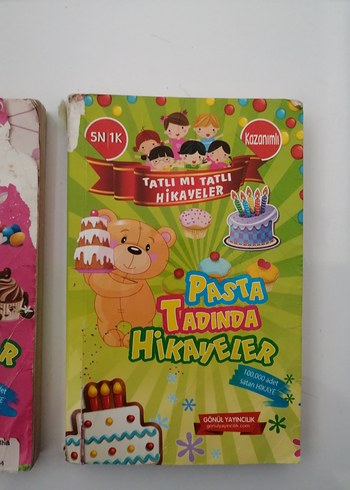  Beden Çikolata ve Pasta Tadında 5N1K Hikayeler Seti