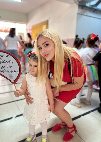 LC Waikiki Kırmızı elbise satışta