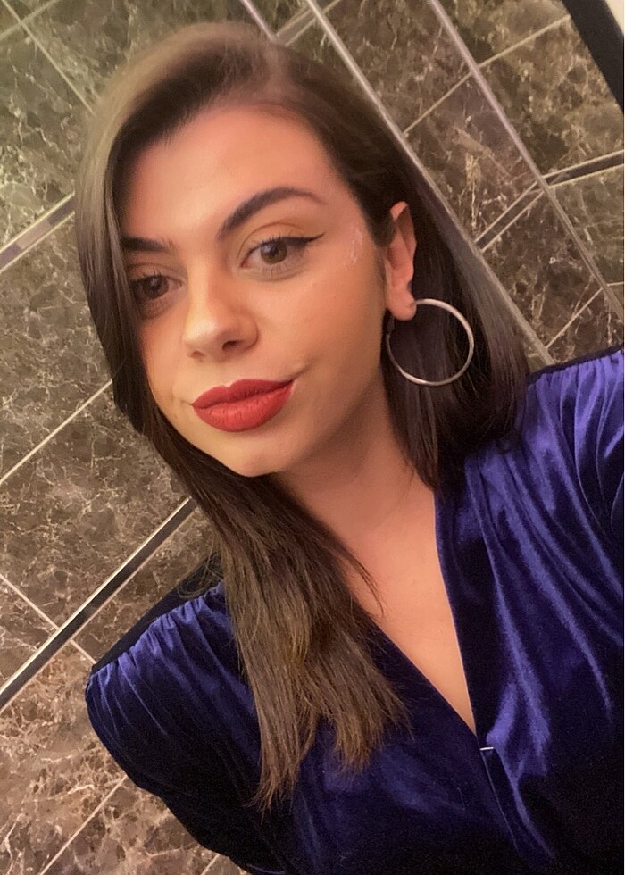 drapeli elbise - Görsel 2