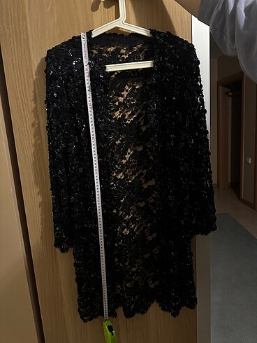 American Vintage Siyah uzun ceket