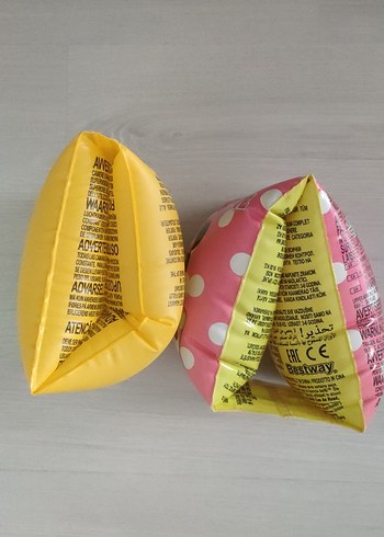 Beden pembe Renk Renkli Baskılı Çocuk kolluk