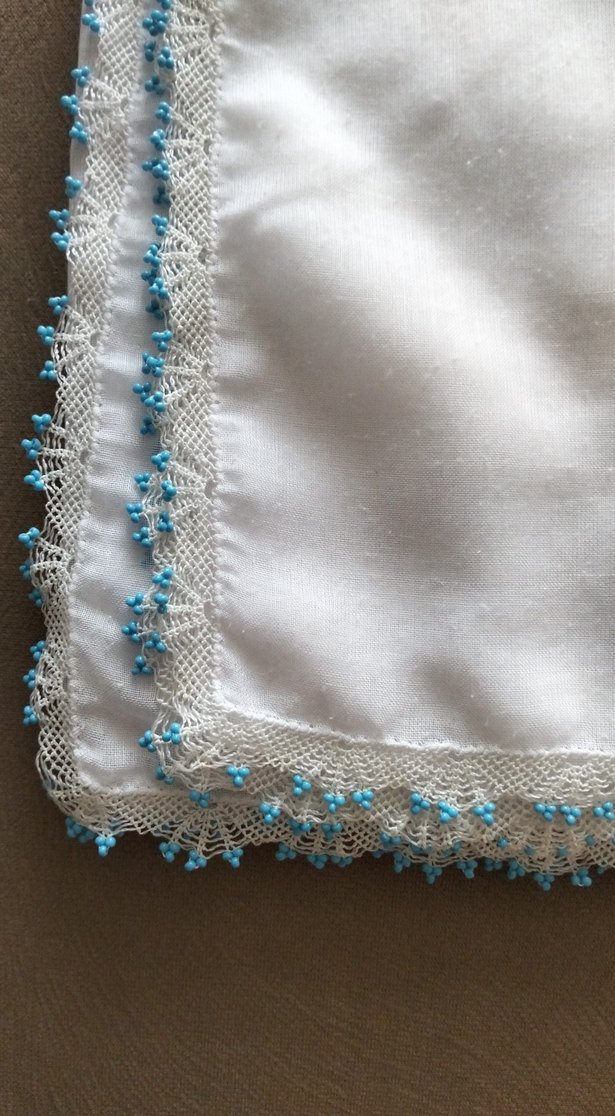 iğne oyası tülbent - Görsel 2