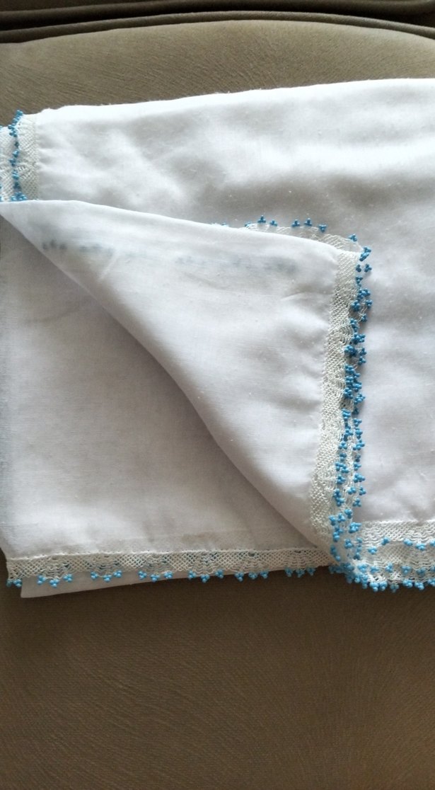 iğne oyası tülbent - Görsel 3