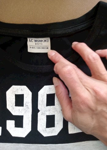 Çocuk Renkli Baskılı Tişörtler - Görsel 6