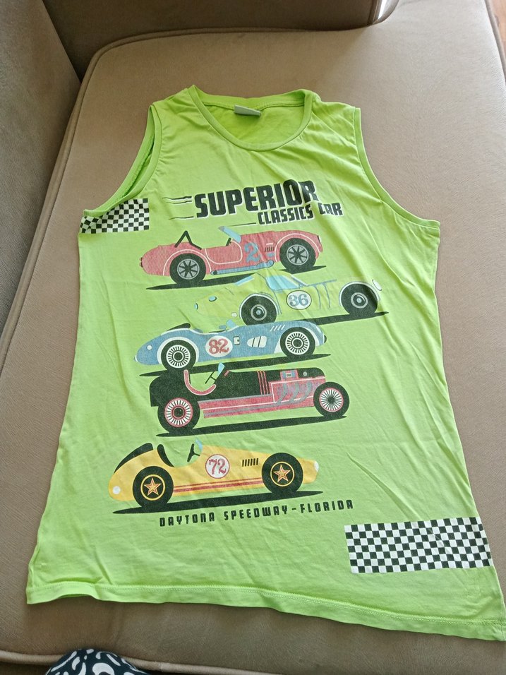 Çocuk Renkli Baskılı Tişörtler - Görsel 2