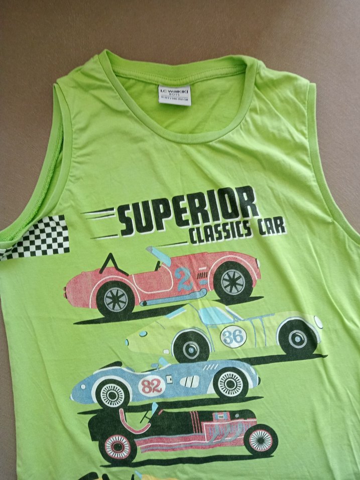 Çocuk Renkli Baskılı Tişörtler - Görsel 3