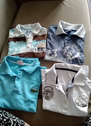 10 Yaş Beden Lacoste tişört