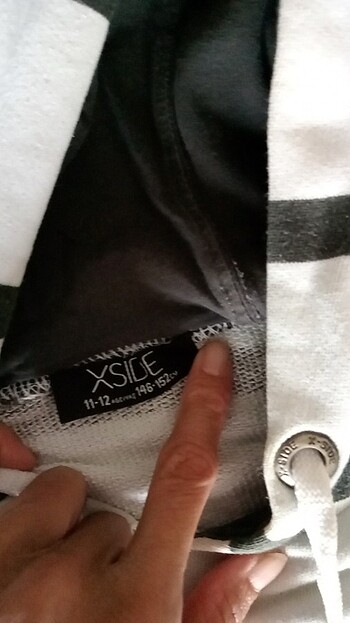 12-13 Yaş Beden çeşitli Renk Kapşonlu uzun kollu sweatshirt