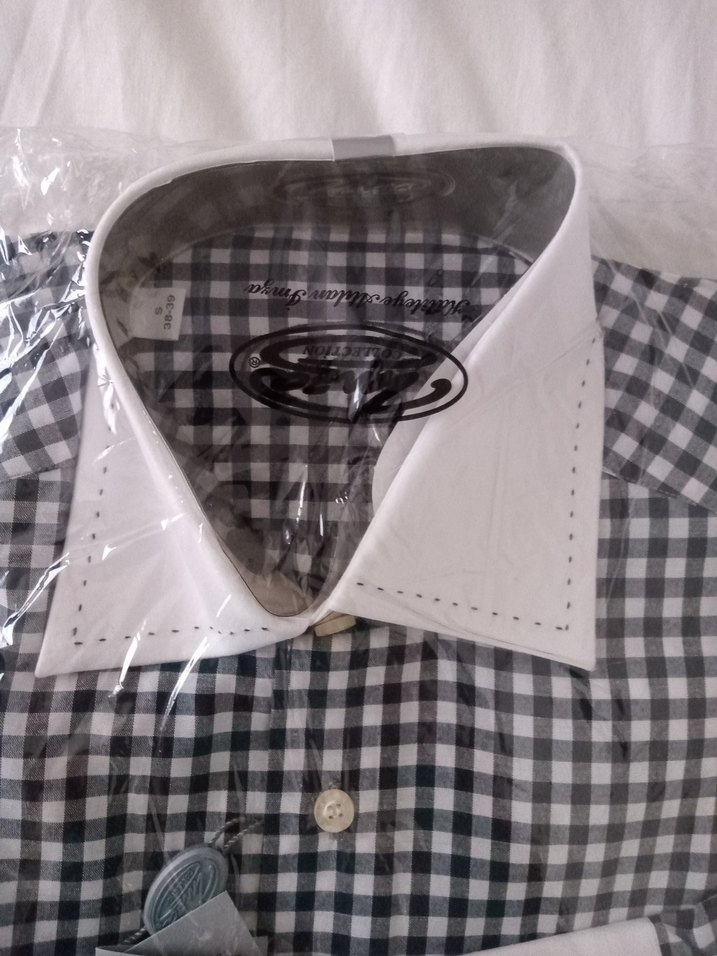 Uzun kollu sıfır bay gömlek - Görsel 2