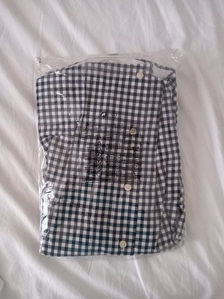 Uzun kollu sıfır bay gömlek - Görsel 5