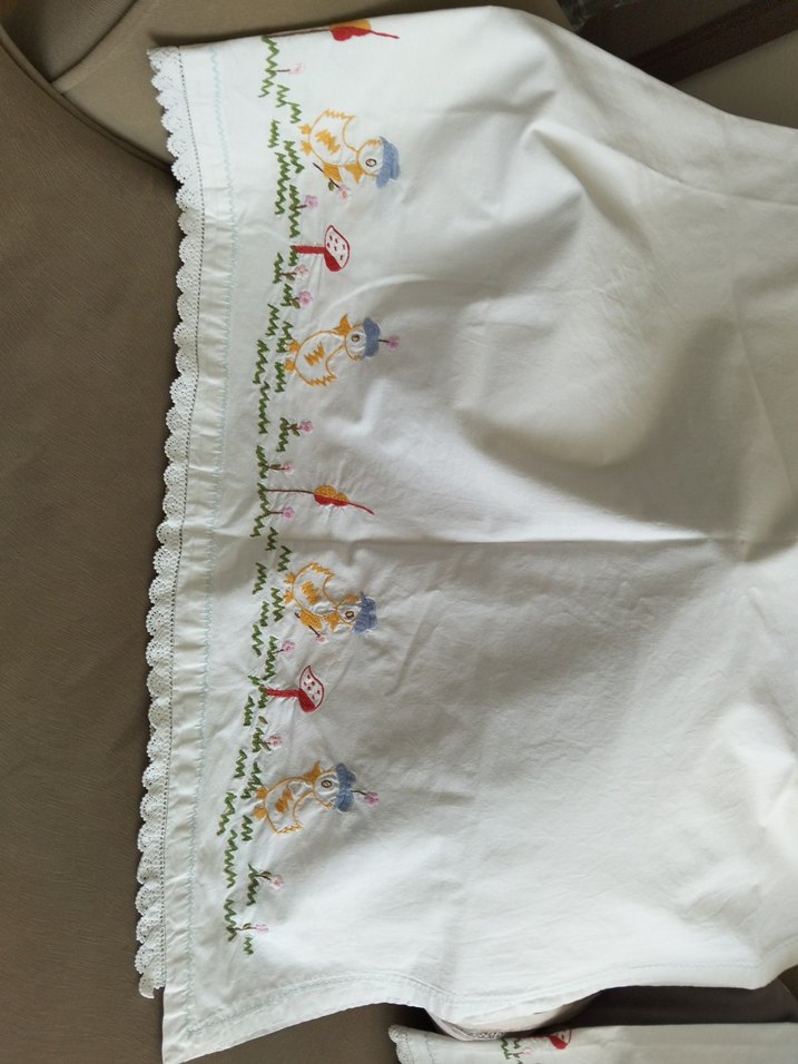 Nakışlı Bebek yatak çarşaf takımı - Görsel 4