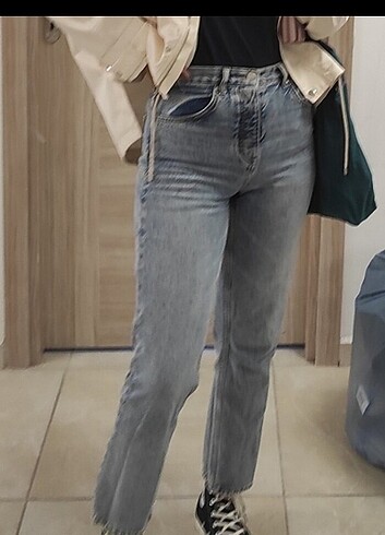 Cross jeans Eliza high waist straight cropped 