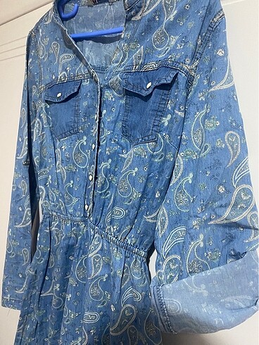 40 Beden Jean Elbise