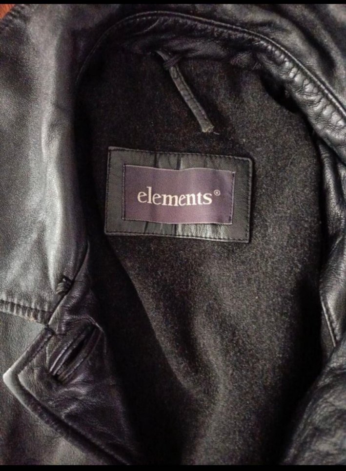 Leopar Detaylı Vintage Deri Ceket - Görsel 4