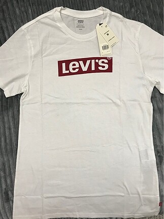 Levis Levis beyaz baskılı Tişört