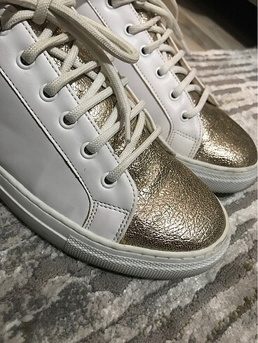 Shoes&More Beyaz Sneaker