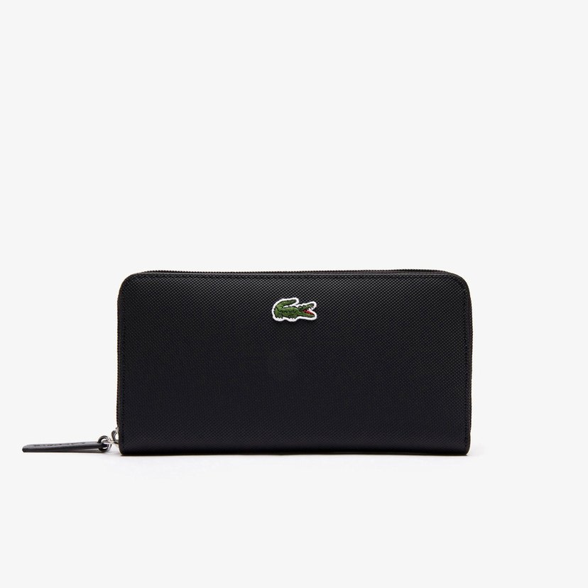 Lacoste Siyah Fermuarlı Kadın Cüzdan - Görsel 2