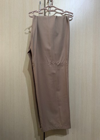 Mor Baskılı Uzun tesettür takım - Görsel 5