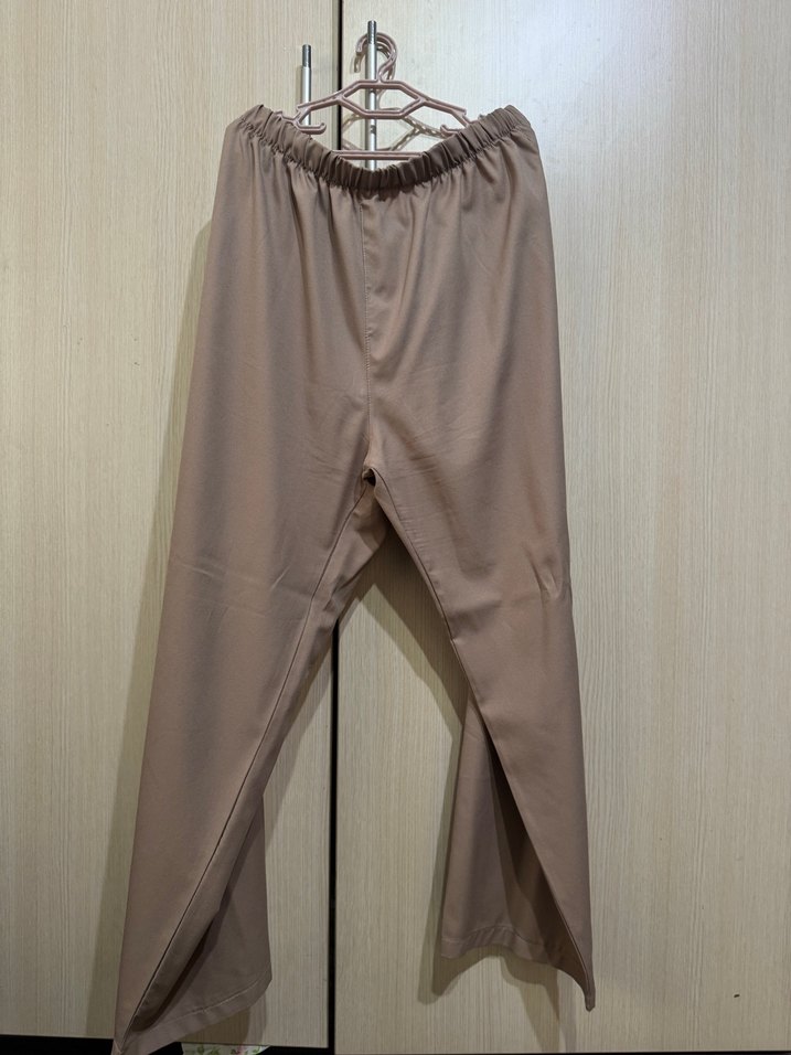 Mor Baskılı Uzun tesettür takım - Görsel 4