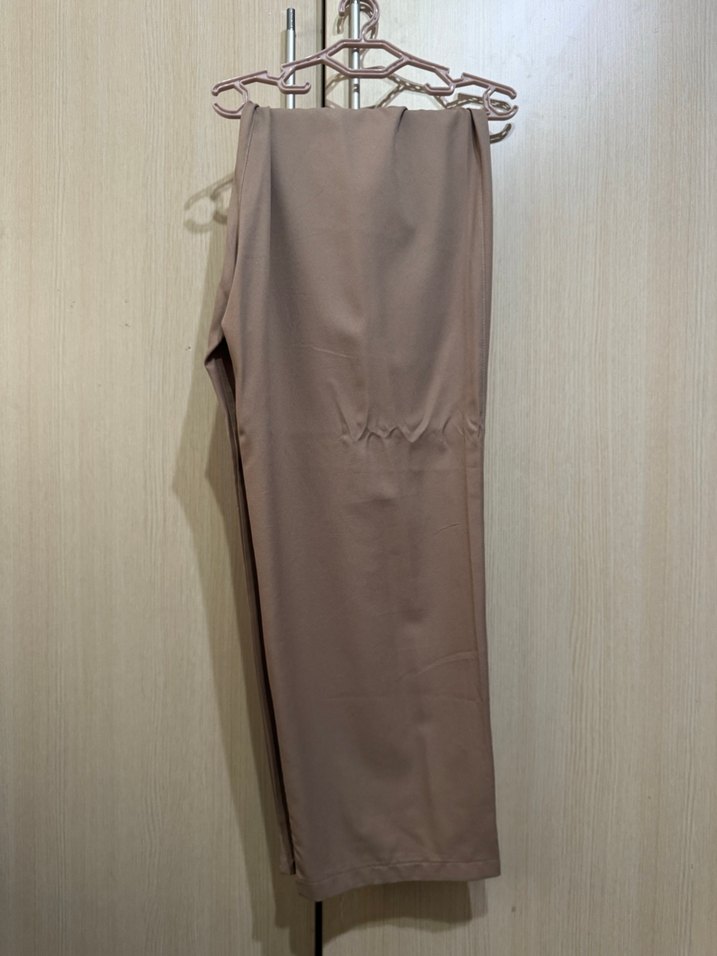 Mor Baskılı Uzun tesettür takım - Görsel 5