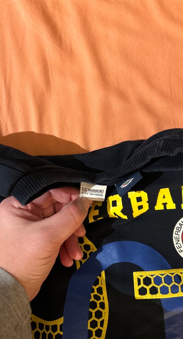 Erkek Çocuk Fenerbahçe Baskılı Sweatshirt - Görsel 3