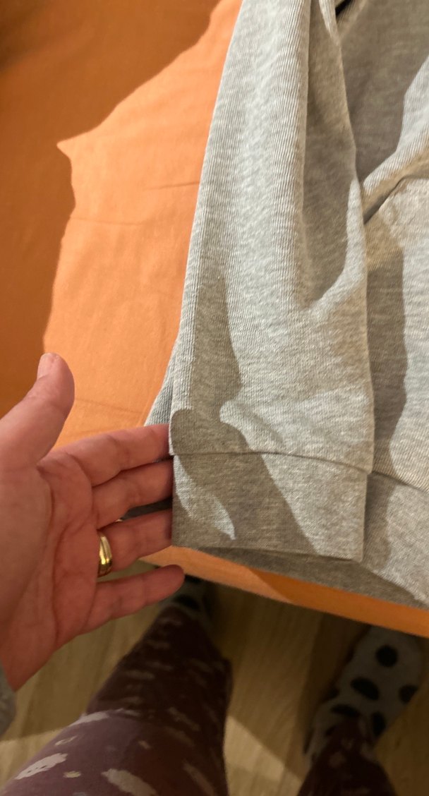 Erkek Çocuk Gri Fermuarlı Kapüşonlu Sweatshirt - Görsel 4