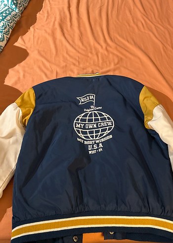 Düğmeli Mavi Spor Ceket Zara - Görsel 6