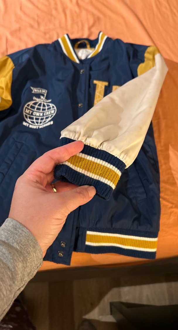 Düğmeli Mavi Spor Ceket Zara - Görsel 4