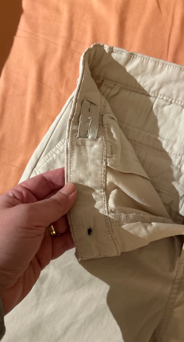 Bej ZARA ÇOCUK hiç giyilmemiş 11-12 yaş pantolon - Görsel 4