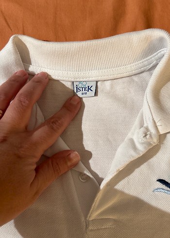 Beyaz Erkek Çocuk Pamuk Polo Tişört #istekokulları - Görsel 3