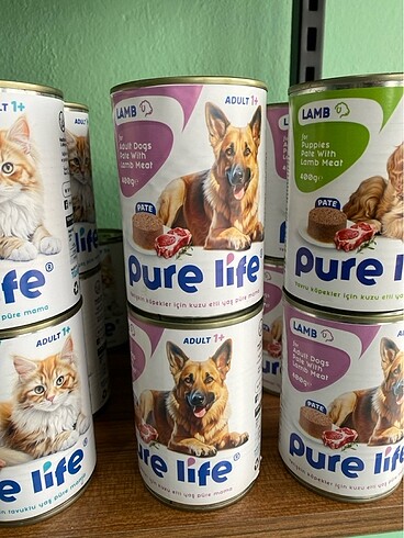Purelife köpek konserve