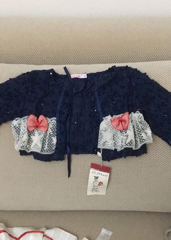 Kız Çocuk bolerolu Elbise - Görsel 8