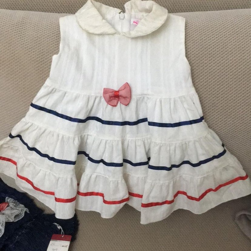 Kız Çocuk bolerolu Elbise - Görsel 5