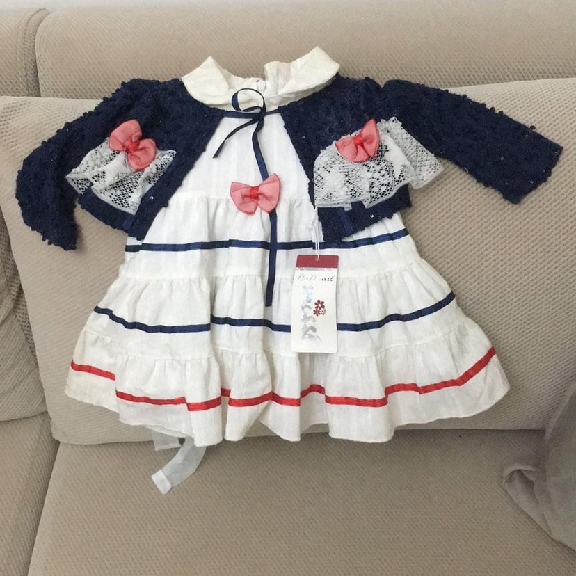 Kız Çocuk bolerolu Elbise - Görsel 4