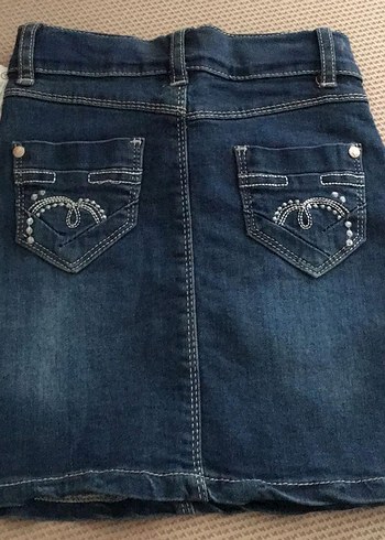 Kız Çocuk 6-7 yaş kot etek - Görsel 2