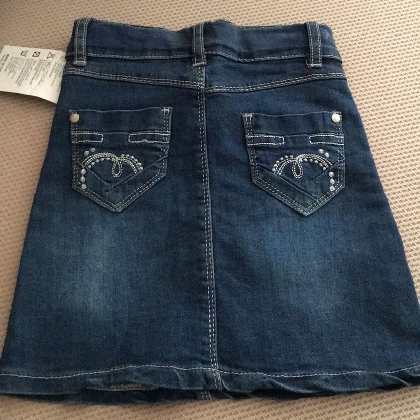 Kız Çocuk 6-7 yaş kot etek - Görsel 2