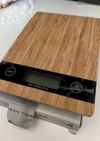 Bambu Dijital Mutfak Tartısı 5000g Kapasiteli - Görsel 2