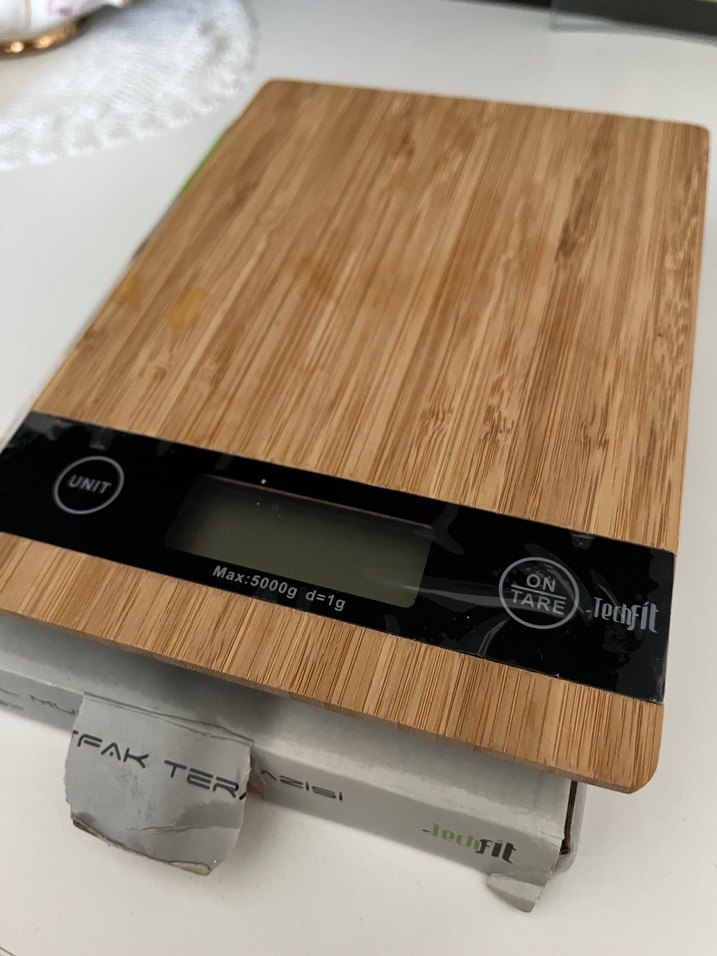 Bambu Dijital Mutfak Tartısı 5000g Kapasiteli - Görsel 2