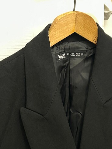 l Beden siyah Renk OVERSİZE BLAZER SİYAH CEKET