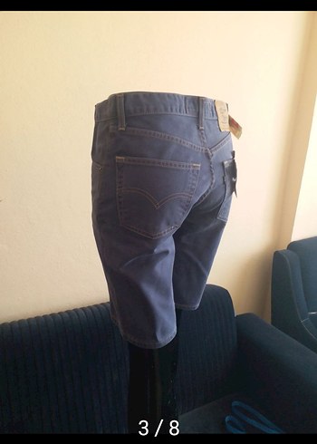 s Beden mavi Renk Levi's Erkek Koyu M ŞortLEVI S KOT ŞORT KOT KUMAŞ UNISEX YÜKSE
