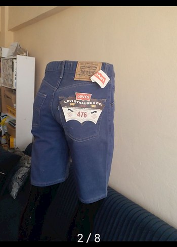 s Beden Levi's Erkek Koyu M ŞortLEVI S KOT ŞORT KOT KUMAŞ UNISEX YÜKSE