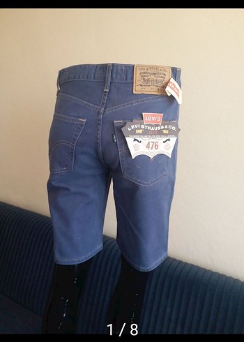 Levis Levi's Erkek Koyu M ŞortLEVI S KOT ŞORT KOT KUMAŞ UNISEX YÜKSE