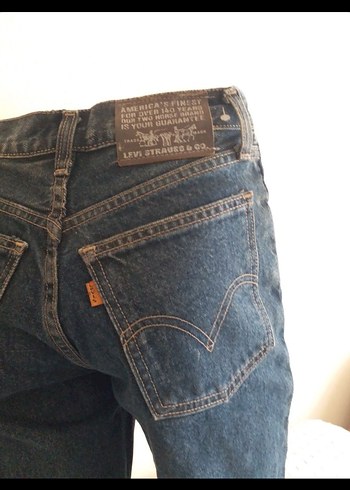 Levis Kahverengi Vintage Kotlevi S Orjinayuksek Bel 881 Model 28 3