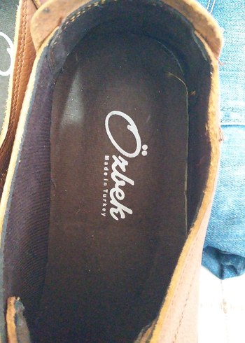 Kahvereng Erkek Günlük BotERKEK AYAKKABI 43 NO IPLER LASTİK - Görsel 4