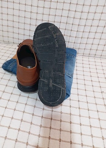 Kahvereng Erkek Günlük BotERKEK AYAKKABI 43 NO IPLER LASTİK - Görsel 7