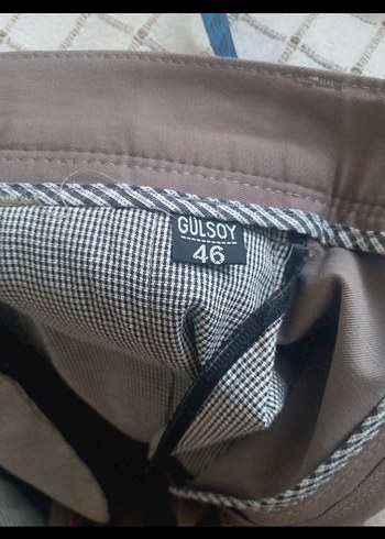 Gri Regular Fit Rahat Erkek ERKEK YAN CEPLİ 46 BEDEN LIKRALI D - Görsel 8