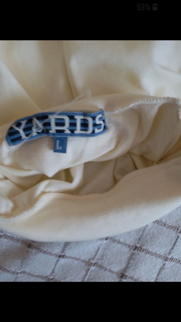Beyaz Erkek Uzun Kollu SweatshirtYARSD PENYE BALIKÇI L BEDEN - Görsel 5